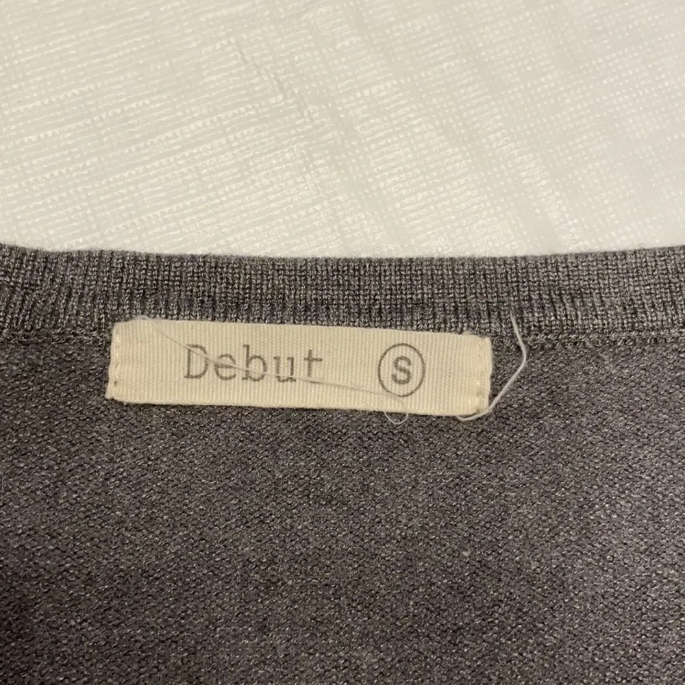 Gray Button Up Cardigan - Picture 2 of 4
